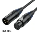 XLR 4Pin M-F Cable