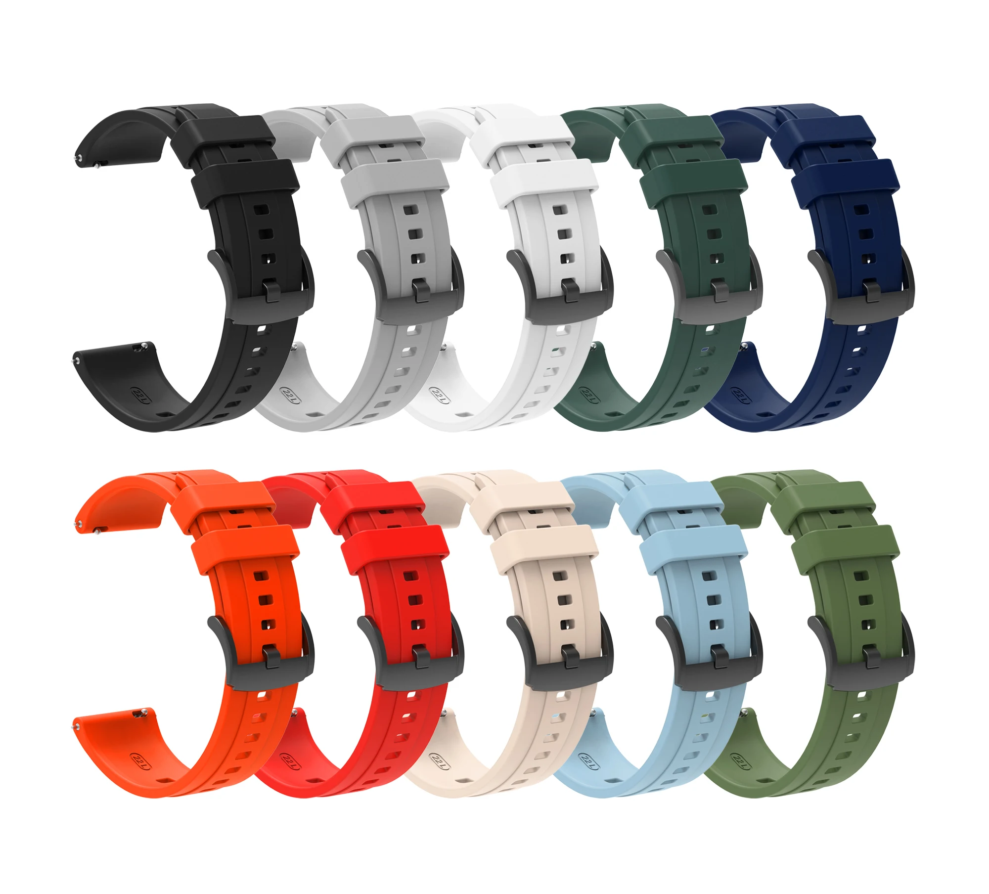 Correa de silicona Original para Huawei Watch GT4, pulsera definitiva de 46mm, Correa para HUAWEI Watch 4/3 Pro GT3 GT2, Correa de 46MM