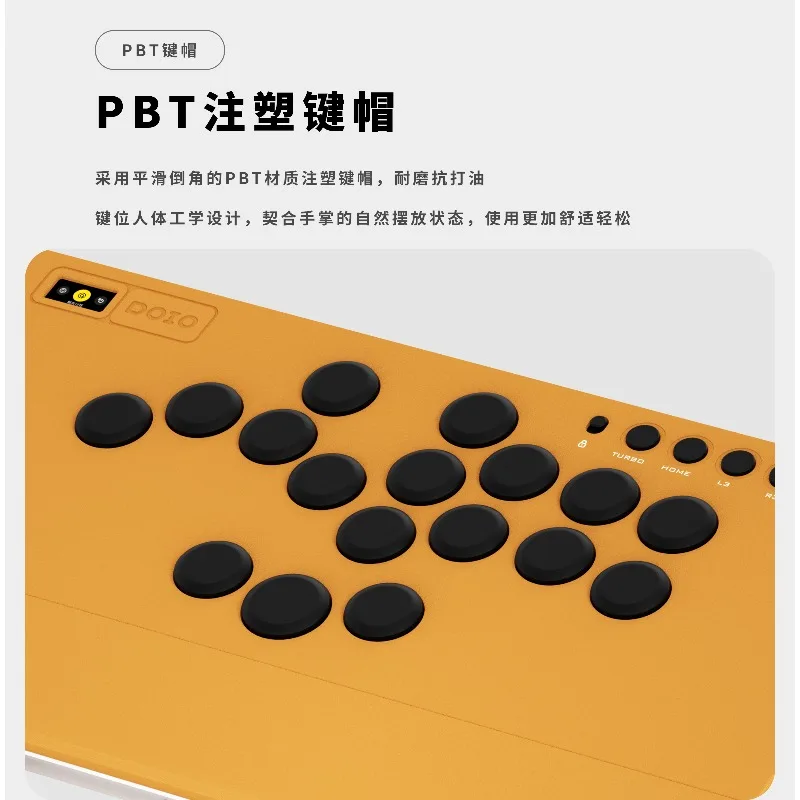 HITBOX-teclado de juego con efecto Hall, gatillo ajustable de aluminio PT tipo c, compatible con PS5 Switch Steam NS2 KBGM-H03-HE, regalo DIY - imagen 3