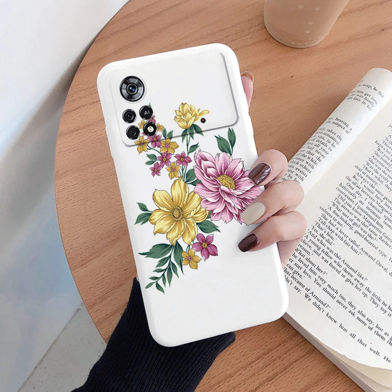 Para Poco X4 Pro 5G Poco M4 Pro funda colorida corazón suave TPU Fundas a prueba de golpes parachoques teléfono contraportada para Xiaomi Poco X4 Pro - imagen 5