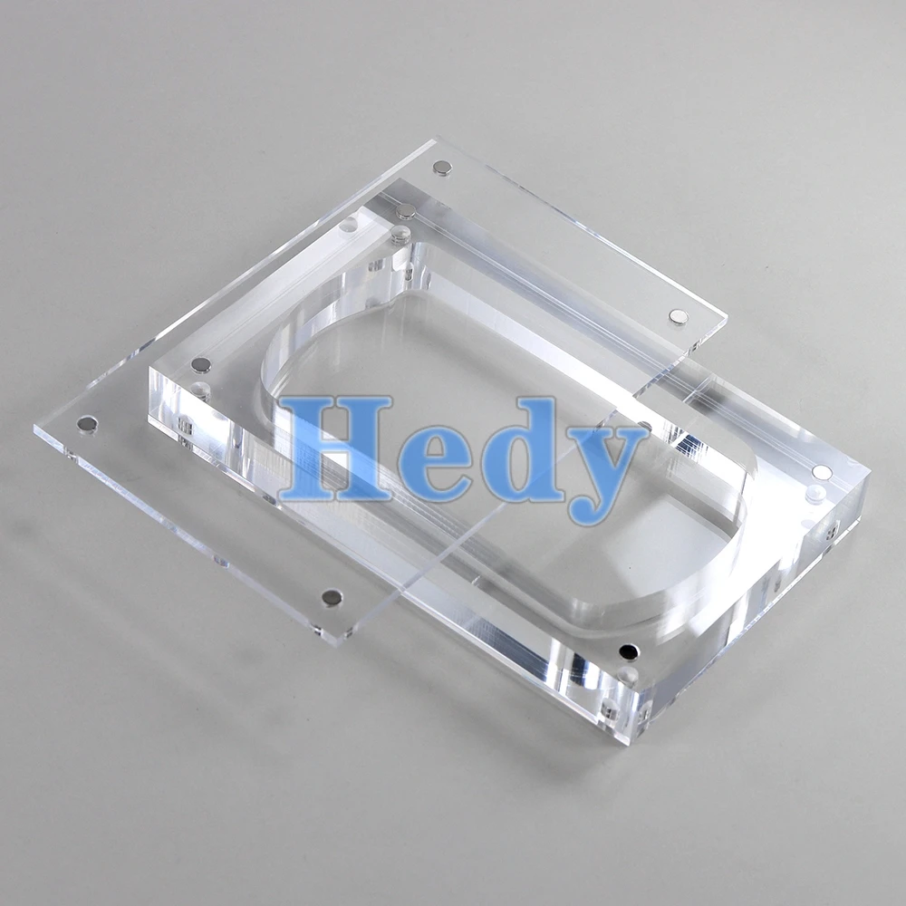 Caja de almacenamiento para consola PSPGO, cubierta magnética acrílica transparente, portátil, 1 unidad - imagen 3