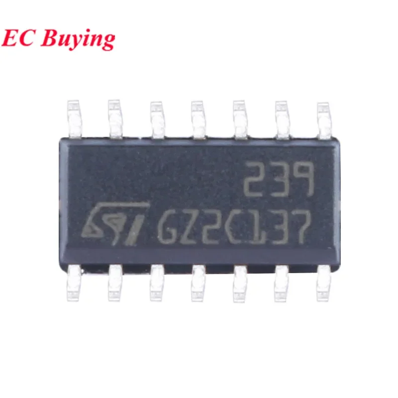 20 stks/5 stks TS391ILT TS391 K511 SOT-23-5 LM239DT LM239 239 SOIC-14 Low Power Enkele 4 Kanaals Circuit Spanningscomparator Chip IC - imagen 5