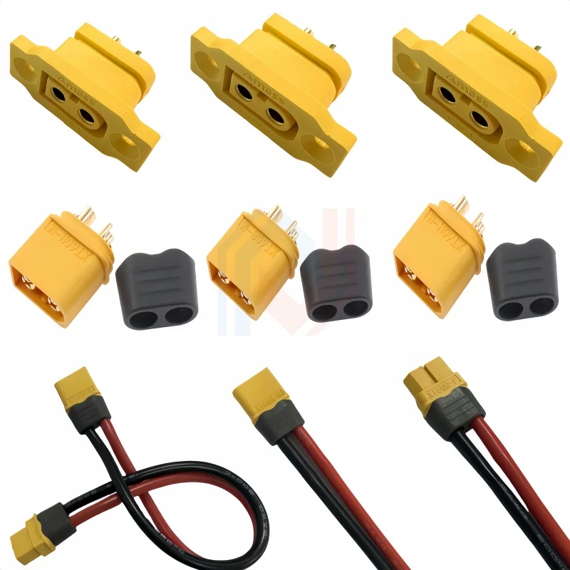 1 Uds XT60E-F macho hembra modelo avión conector de interfaz de batería fija Motor ESC XT60H enchufe
