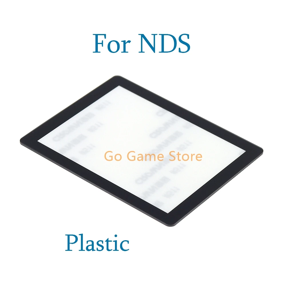 Reemplazo de cubierta de plástico para lente de pantalla LCD, Panel Protector de lente de pantalla para consola de juegos Nintendo NDS, 1 ud.