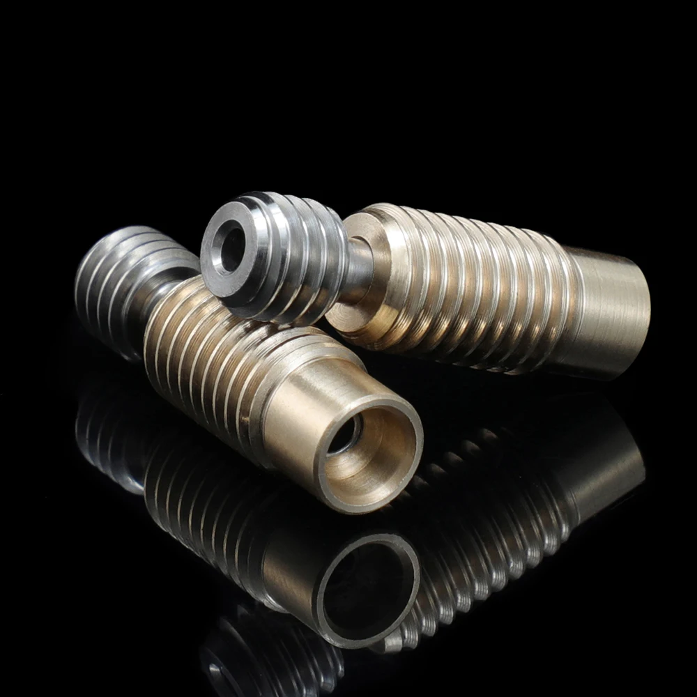 XCR-piezas de impresora 3D, Heatbreak bimetálico, aleación de titanio, latón, rotura de calor, M6 de Metal, garganta de rosca para E3D V6 Hotend Ender 3 - imagen 3