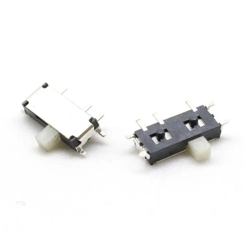 Mini interruptor deslizante de 7 pines para MP3, MP4, SPDT, MSK-12C02, SMD, 50 unids/lote