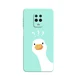 Cute Duck Cyan