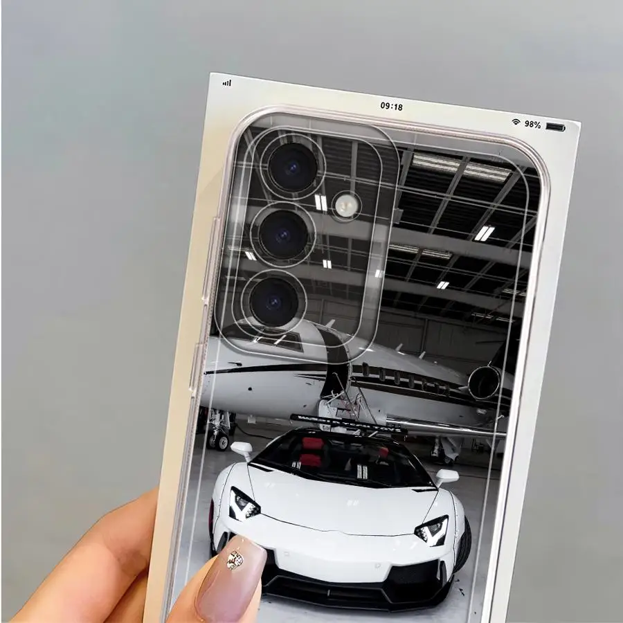 Cool Advanced Car Funda blanda para Samsung Galaxy A12 A35 A35 A22 A25 A73 A15 A13 A16 A71 A72 - imagen 4