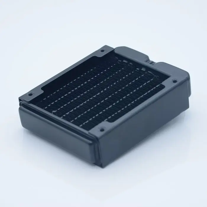 FREEZEMOD-Tubo de radiador de cobre de 80mm, boquilla de rosca, servidor, Enfriador de agua para Dron, disipador de calor de espesor para TSRP-B80 de refrigeración por agua - imagen 4