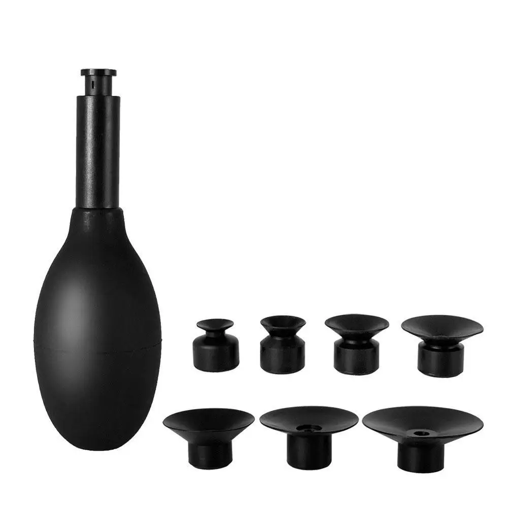 Kit de ventosa para lente de cámara, pluma antiestática larga, fuerte succión, pluma de succión al vacío Manual, extractor de lentes, Kit de herramientas de limpieza y reparación