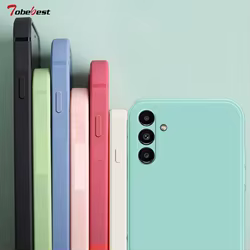 Funda de silicona suave con marco cuadrado para Samsung Galaxy, cubierta trasera protectora para cámara, F14, M14, M54, 5G