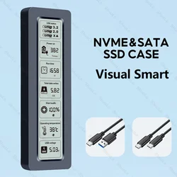 Carcasa Externa M.2 NVMe USB 3.2 Gen 2 – Visual Smart