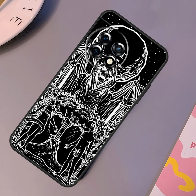 Funda The Hermit Tarot Card Grim Reaper para OnePlus 12 11 10 Pro 8T 9R 10T 10R 12R OnePlus Nord N10 N20 2 2T CE 3 Lite - imagen 5