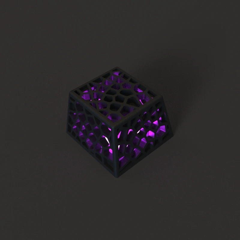 Tapa de tecla de resina transparente, perfil OEM R4, rejilla negra, personalizada para teclado mecánico MX Switch, ESC, regalo para jugadores