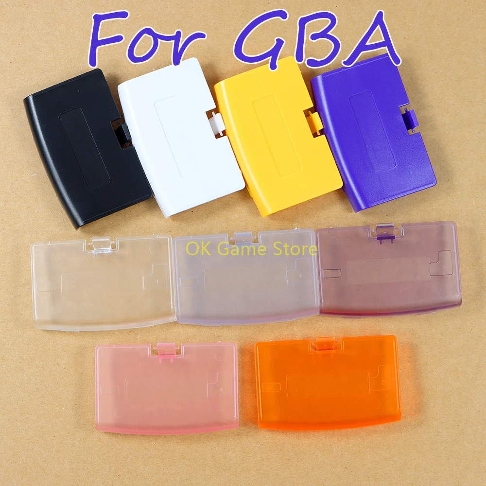 1 pieza por lote, cubierta de batería para Game Boy Advance GBA, tapa de batería de repuesto, puerta para consola de juegos GBA