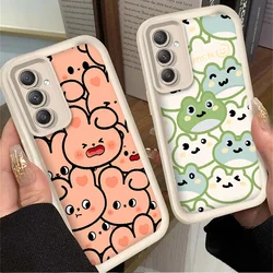Funda Samsung Galaxy A05-A71 4G – Linda Animal Rana Conejo Pequeña