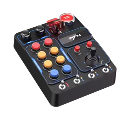 PXN Caja de cambios para simulador de camión con iluminación RGB