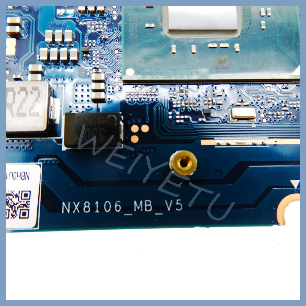 Placa base NX8106_MB_V5 para la placa base del ordenador portátil Acer SP111-33 SP111-34N con N4000 N4020 N4120 N5000 N5030 CPU 4G-RAM 64G/128B SSD - imagen 3