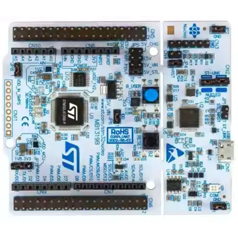 Placa de desarrollo NUCLEO-L412RB-P Nucleo-64 con MCU STM32L412RBT6 para prototipos y programación integrados - imagen 3