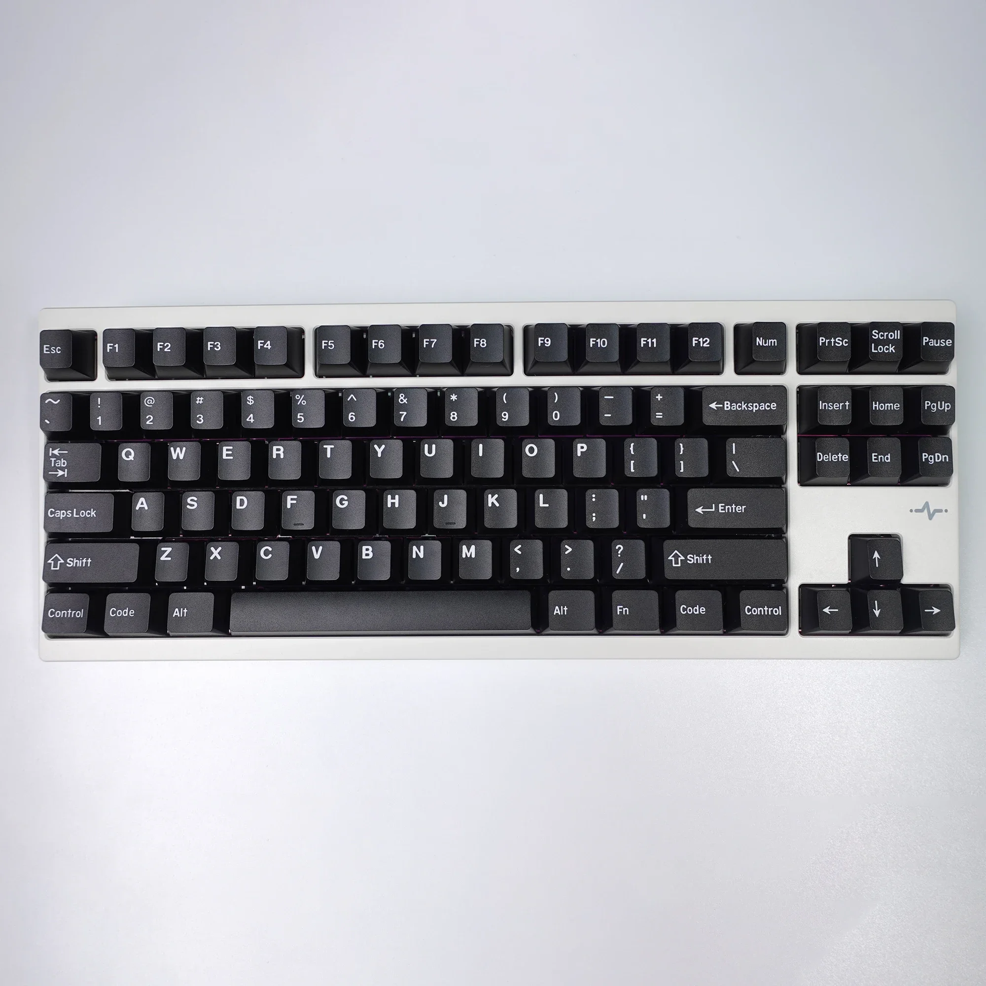 KBDiy GMK Keycaps 174 teclas Retro blanco y negro WOB PBT Keycap doble disparo cereza perfil teclas para juegos mecánicos Keyboa - imagen 4