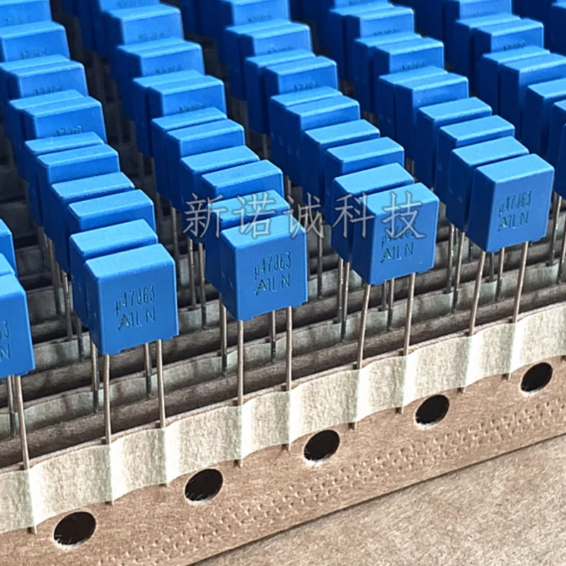 Condensador de corrección de película EPCOS, 63V, 100, 474 UF, 470NF, u47J63, 474J, 0,47, paso 5mm, 10 unidades/5% unidades - imagen 3