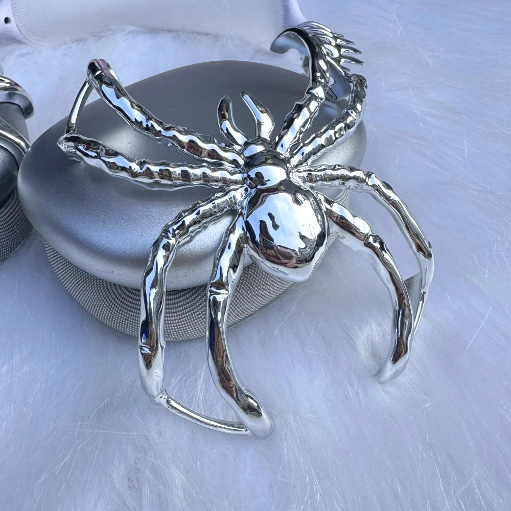 Funda para auriculares Airpods Max CoverY2k, funda para auriculares personalizada de araña plateada, accesorios, réplica de Airpods Max, regalo de decoración para auriculares - imagen 4