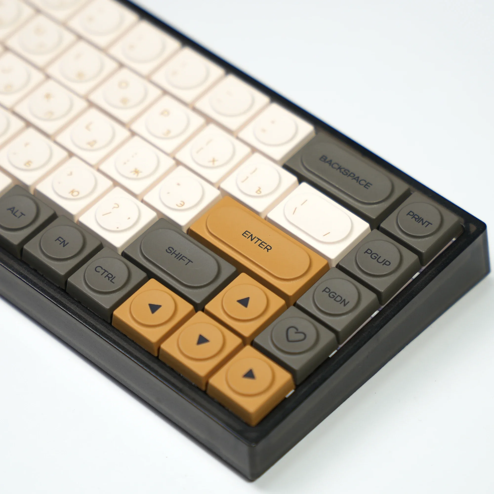 KBDiy-teclas rusas de perfil bajo PBT para teclados mecánicos, teclas personalizadas con brillo para interruptor MX HitBox, 138 teclas - imagen 3