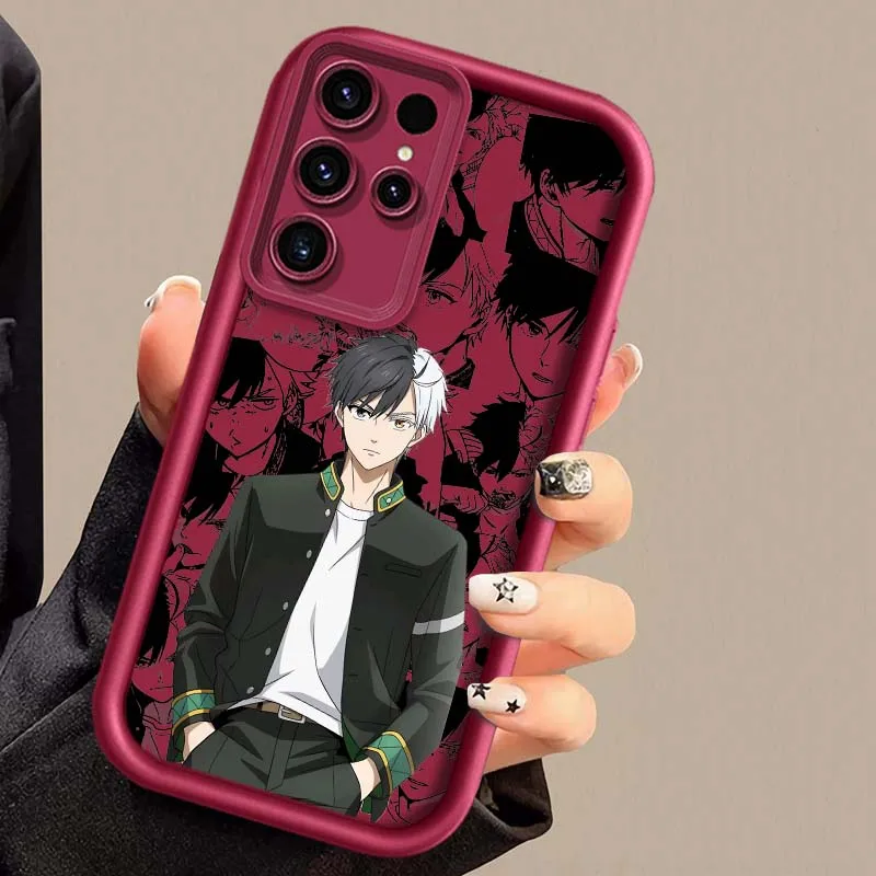 Funda Sakura Haruka para Samsung Galaxy S25 S24 S23 S22 S21 S20 Ultra Plus FE 5G, funda de teléfono con escalera ocular - imagen 5