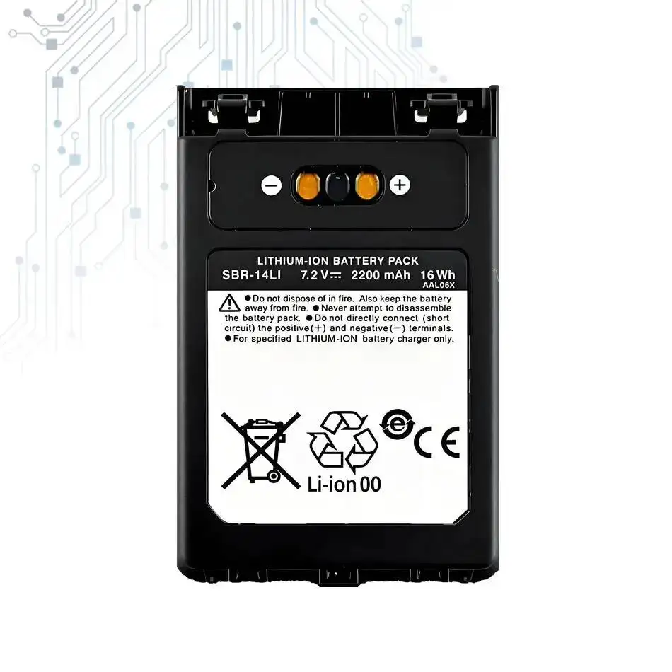 Walkie-talkie batería Sbr-14LI VX8R 2200Mah para Yaesu VX-8R VX-8DR VX-8GR FT-1DR FT1XD FT-2DR Fnb-102LI Fnb-101Li - imagen 2