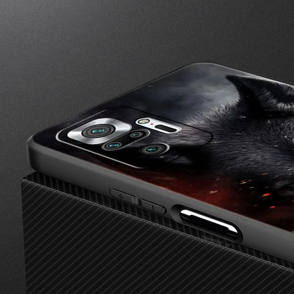 Funda de teléfono The Wolf para Xiaomi Redmi Note 14 13 12 5G 9S 9 10 11 Pro Plus 9T 14C 13C 12C 10C 9C 9A funda de silicona suave - imagen 3