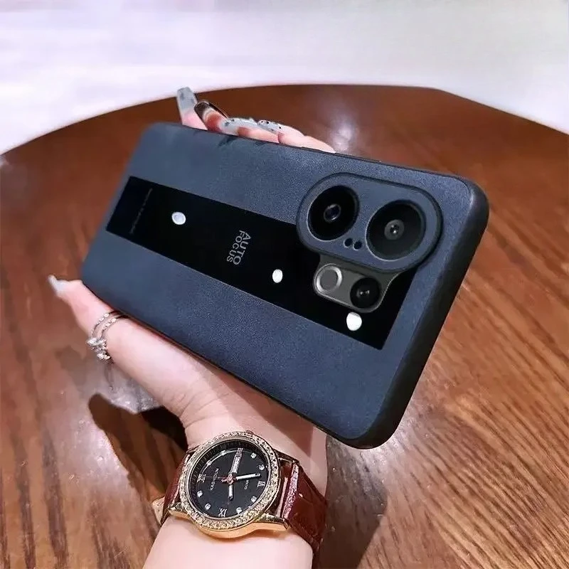 Casa para Vivo X200 FE/S30 Pro Mini Funda anticaída de cuero de cordero de lujo agradable para la piel para Vivo X200 FE 5G Funda a prueba de golpes