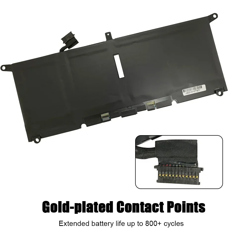 SKOWER DXGH8 batería del ordenador portátil para Dell XPS 13 9380 9370 7390 Inspiron 7390 7490 2-en-1 Vostro 5390 5391 Latitude 3301 HK6N5 P82G - imagen 4