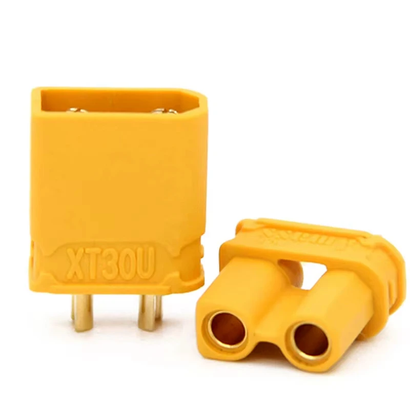 10/20/30 Uds XT30U enchufe macho hembra conectores tipo bala enchufes para batería Lipo RC al por mayor