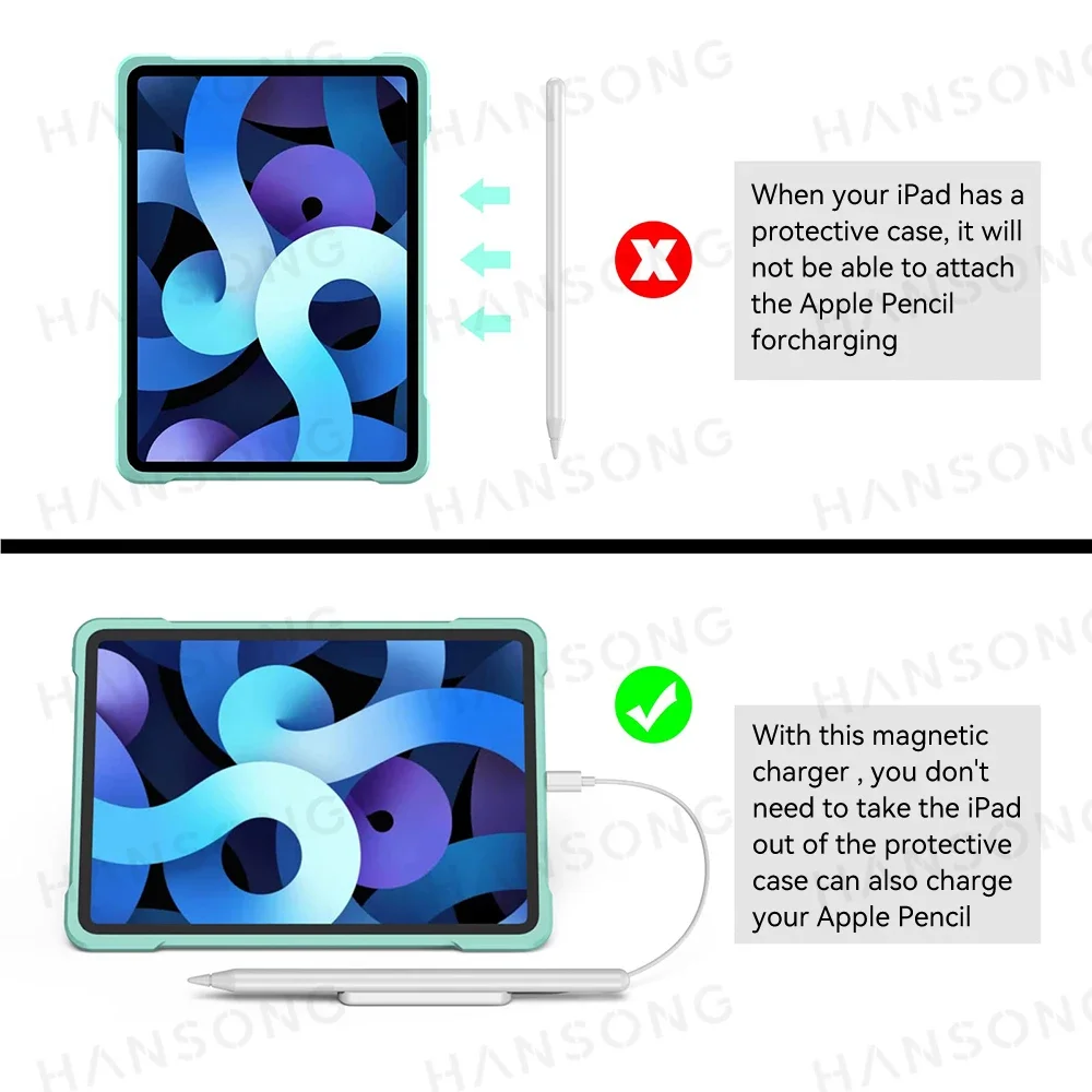 Para Apple Pencil 2a generación cargador inalámbrico para carga magnética iPad lápiz cargador Apple Pencil Accesorios - imagen 2