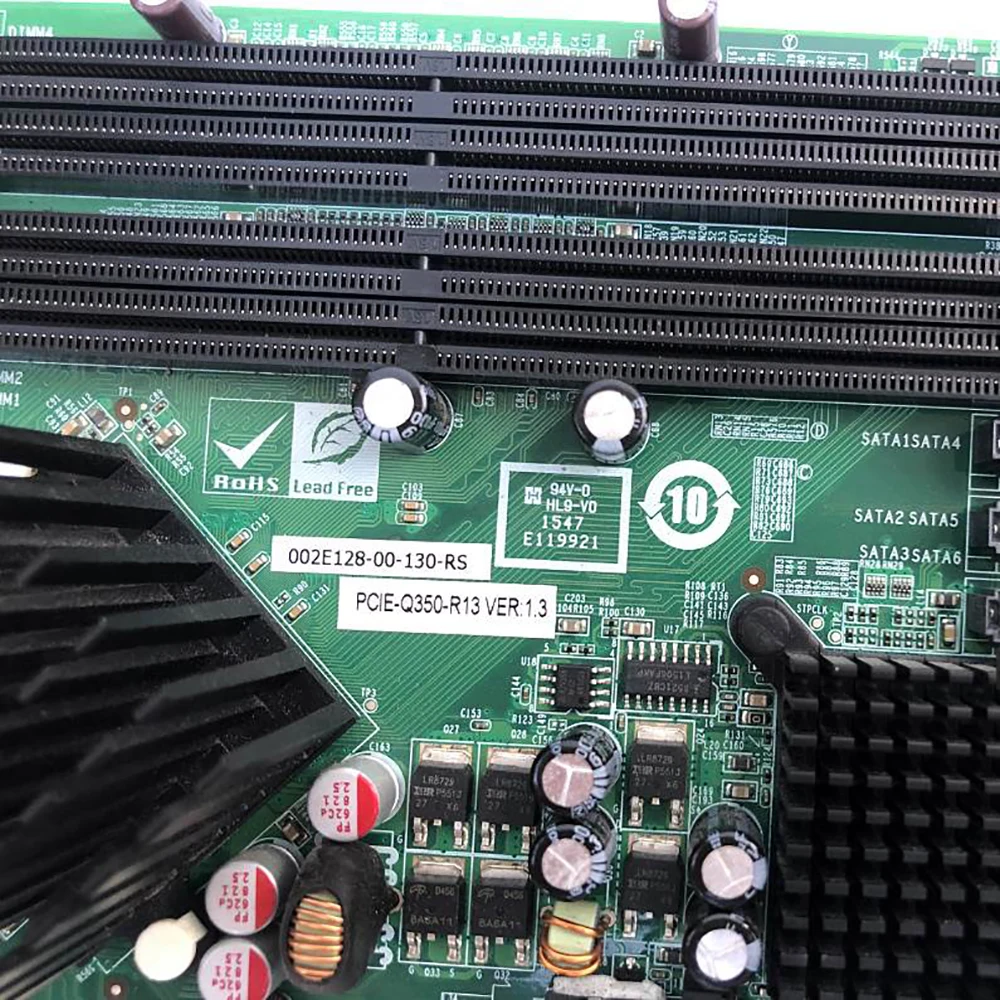 PCIE-Q350-R13 VER:1.3 Placa base de control industrial - imagen 5