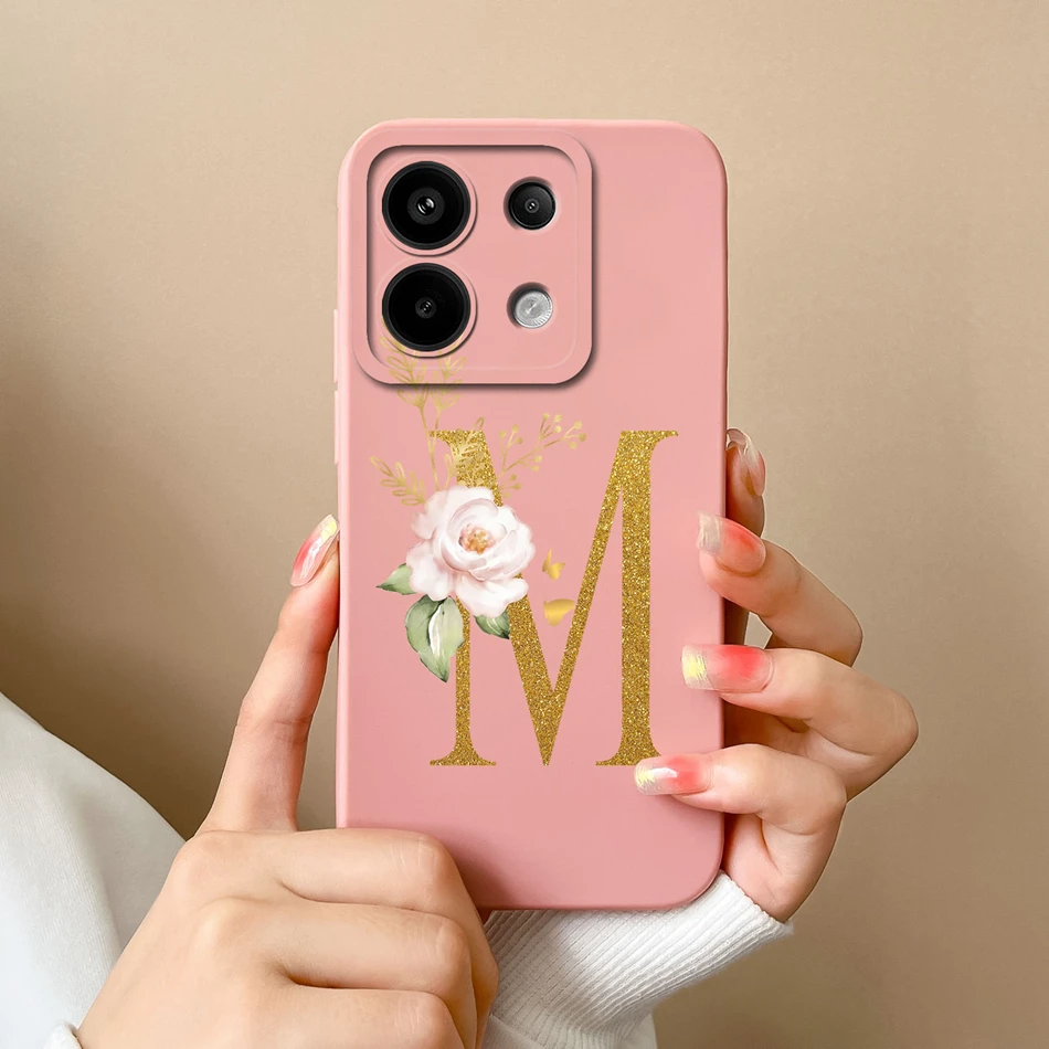 Funda Silicona Poco X6 Pro 5G – Protección Cámara Negro Rosa - imagen 2
