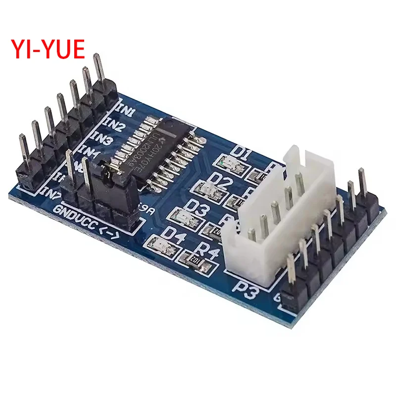 Módulo de prueba de placa controladora de motor paso a paso ULN2003 de alta potencia para Arduino AVR SMD - imagen 2