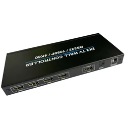 Matriz HDMI 4K 60Hz con RS232 para Distribución de Vídeo en Pared
