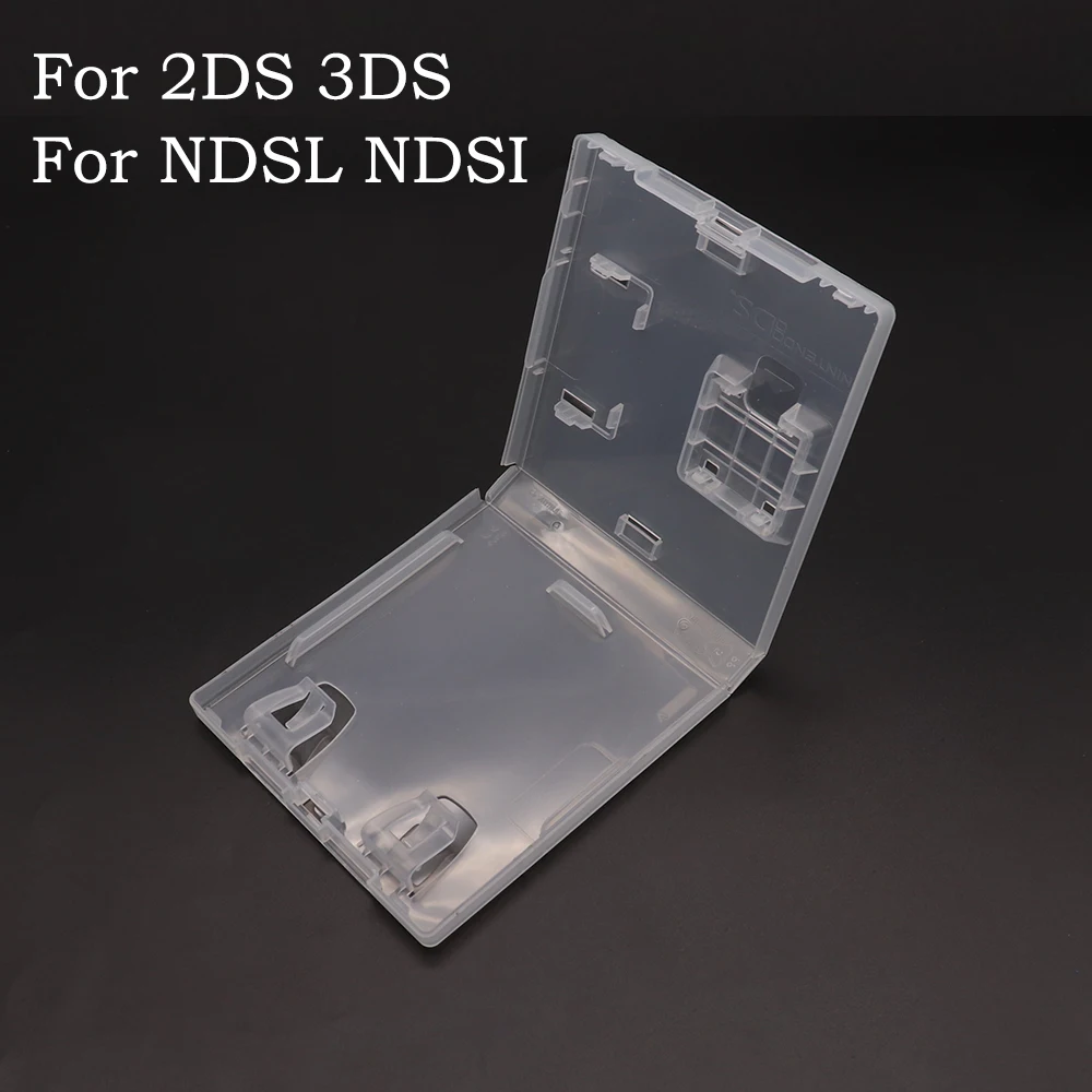 Cartucho de tarjeta de juego de 1 piezas, carcasa de plástico, caja protectora transparente para NDS, NDSL, NDSi, 3DS, 2DS