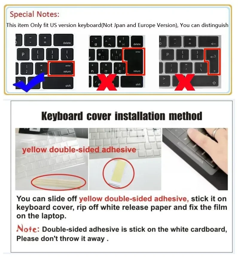 Protectores de teclado de Tpu transparente, película de cubierta para HP EliteBook Folio, 9470m, 8460p, 8470P, 6460B, 6470B, 9480M con punto - imagen 5