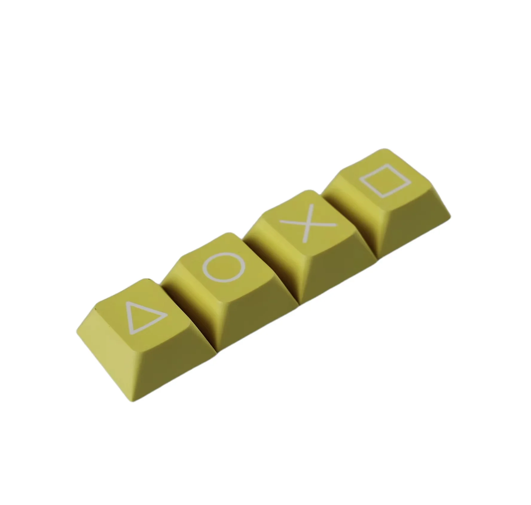 YMDK 4 teclas de flecha Gameboy Cherry Profile PBT 5 lados sobre sublimación de tinte para teclado mecánico para jugar MX - imagen 4