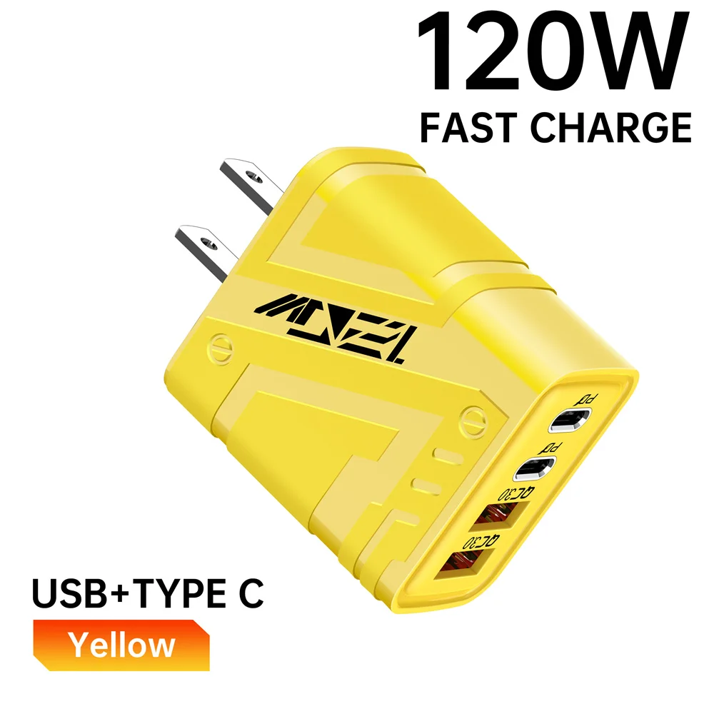 US Plug Yellow