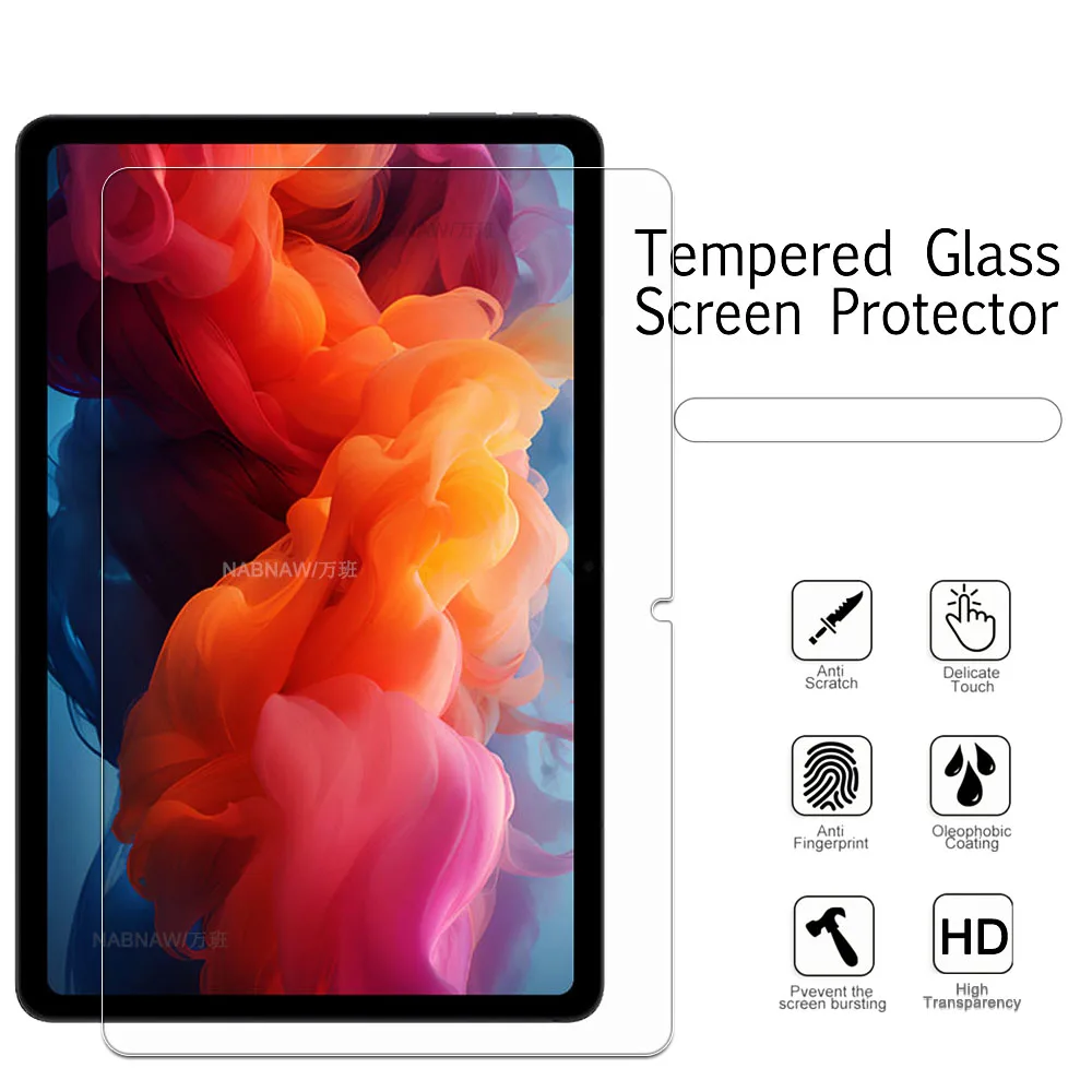 2 piezas de película dura transparente HD Protector de pantalla vidrio templado a prueba de arañazos para iPlay 60 Pad Pro 12,1 pulgadas fácil de instalar - imagen 2