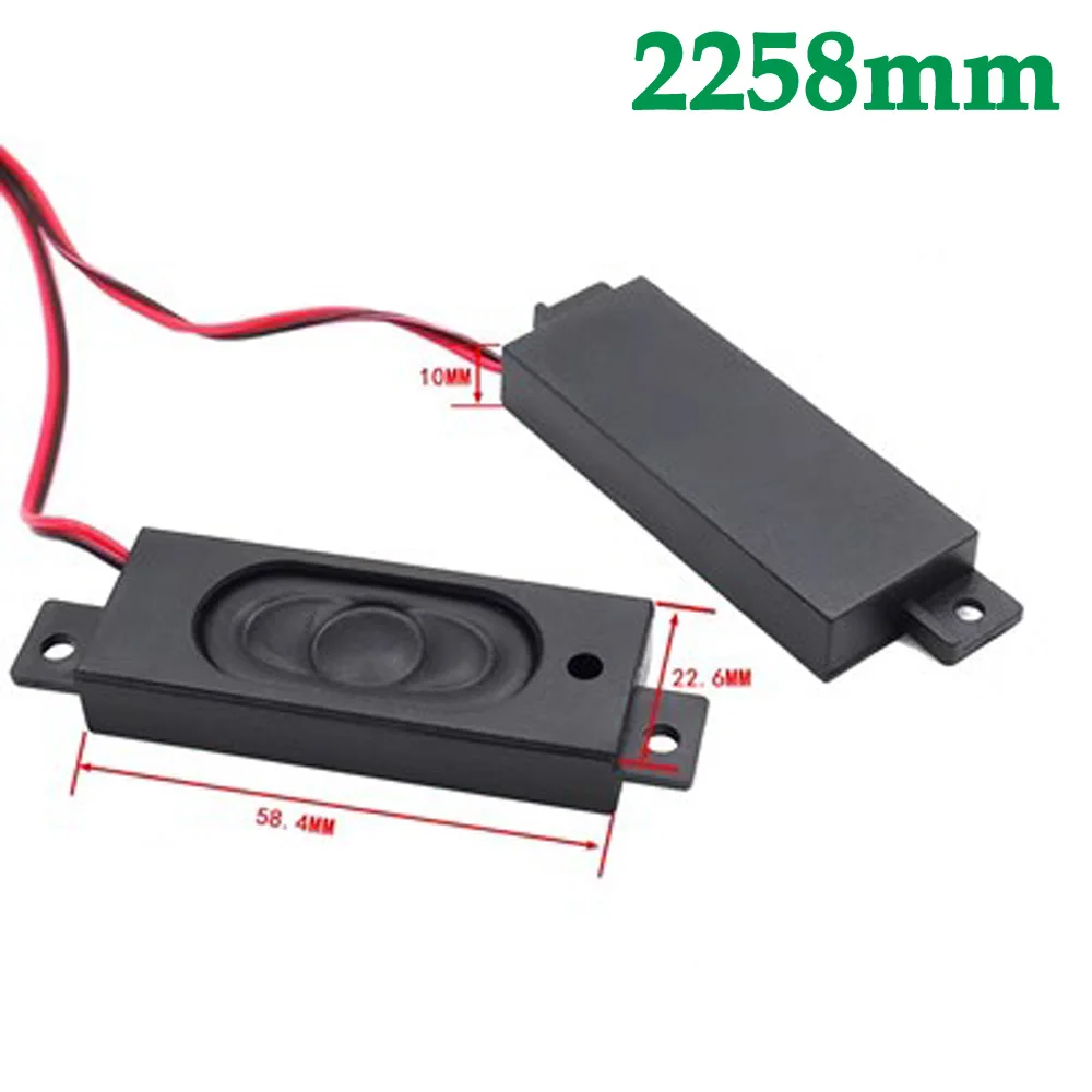 1 par de Monitor LCD/conector de altavoz de TV bocina 8R 2W 1853 1635 2364 altavoz 3718 5318 6423 2258 espesor 18MM - imagen 5