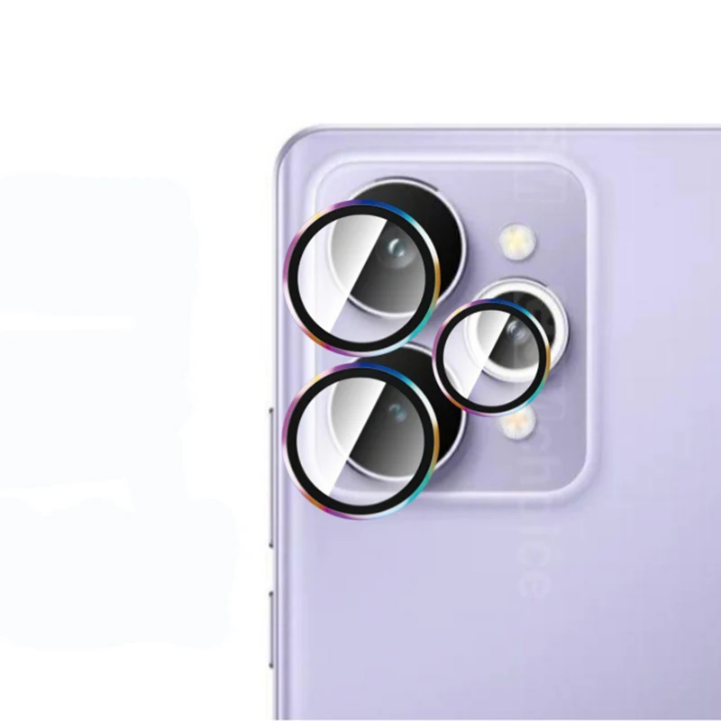 1 Juego de película protectora de lente para Realme 15 Pro 5G, protectores de cámara con anillo de Metal para Redlme15 15Pro P4 P4Pro, cubierta de película de vidrio para lente - imagen 2
