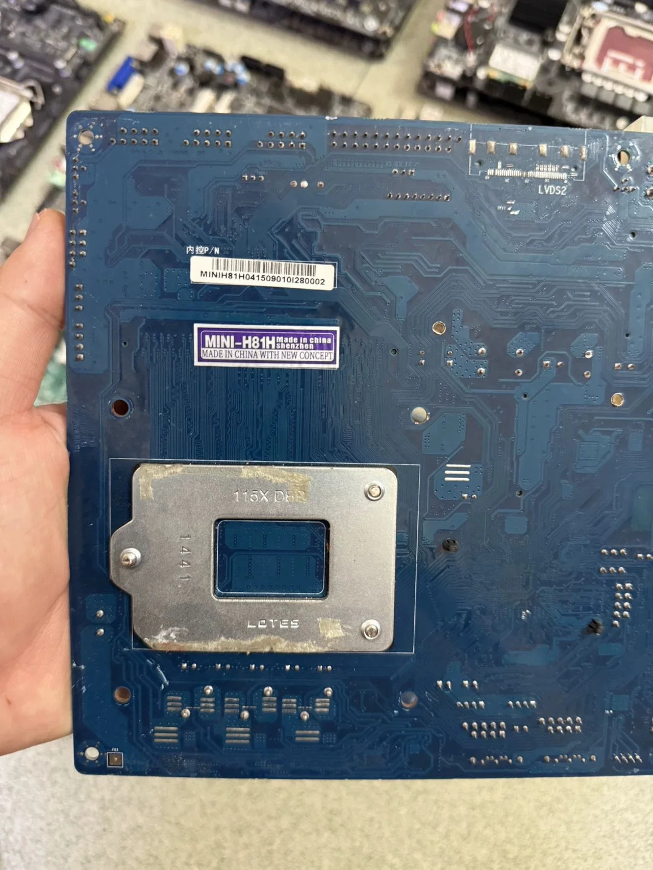 PLACA MADRE MINI H81H MINI ITX H81 - imagen 3