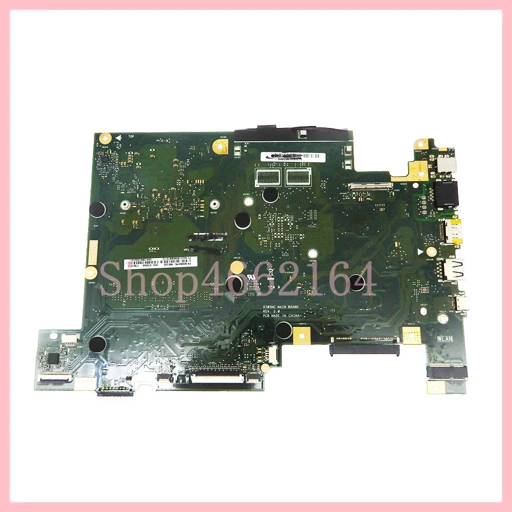 Placa base para portátil X705NA con CPU N4200 para placa base de ordenador portátil ASUS X705NA X705N X705NC 100% probado OK - imagen 4