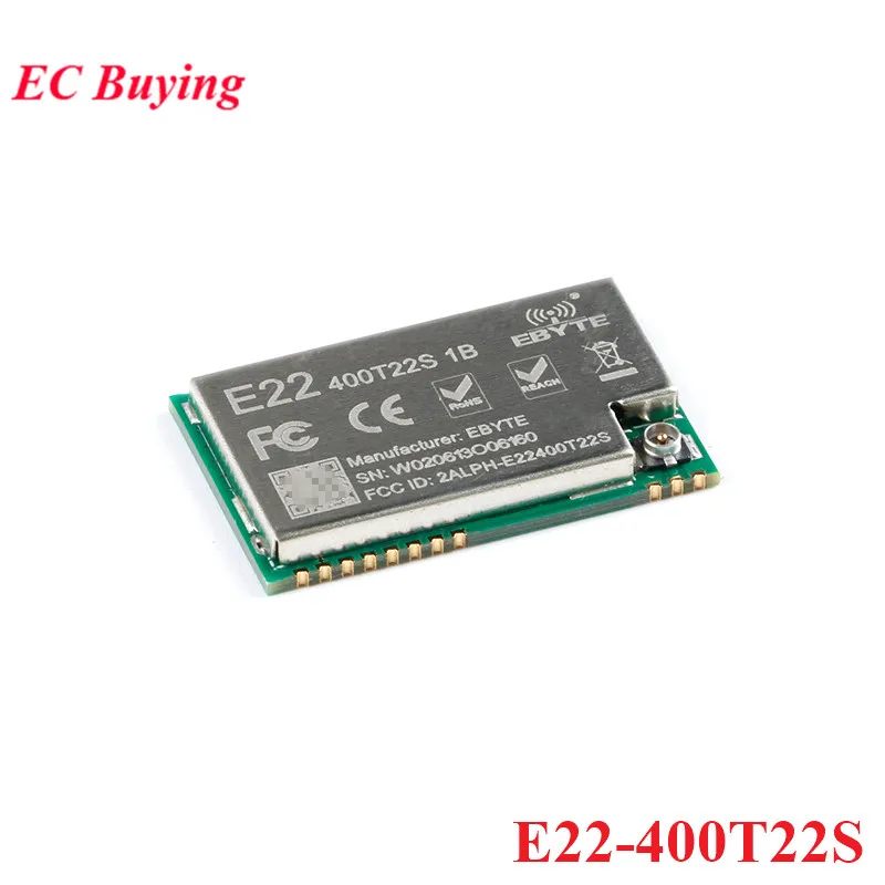 1-5 uds módulo transceptor inalámbrico LoRa 433MHz SX1278 E22-400T22S 400T30S 400T30D SX1262 900T22D 900T30D 400M22S 400M30S 900T22S - imagen 2