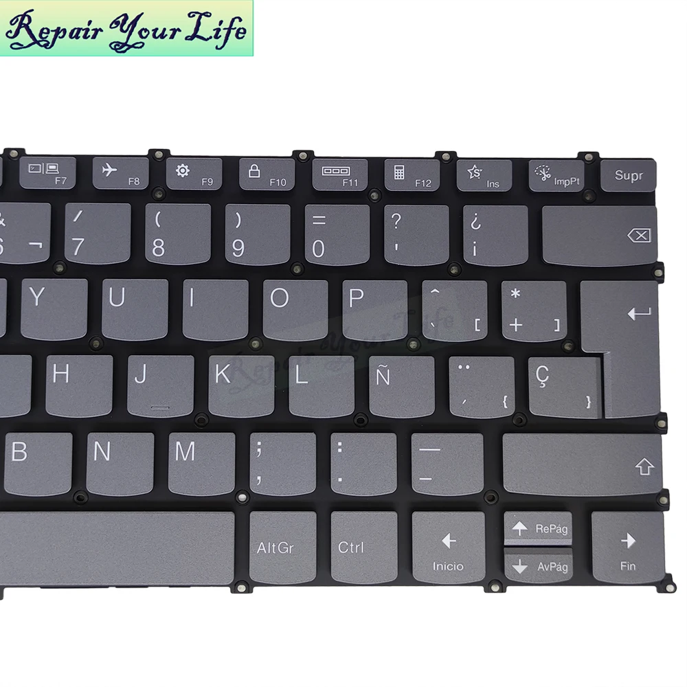 Teclado retroiluminado para Lenovo IdeaPad 5 14IIL05 14ITL05 Flex 5 14ARE05 5-14IIL05, teclado de repuesto genuino, ruso y español - imagen 4