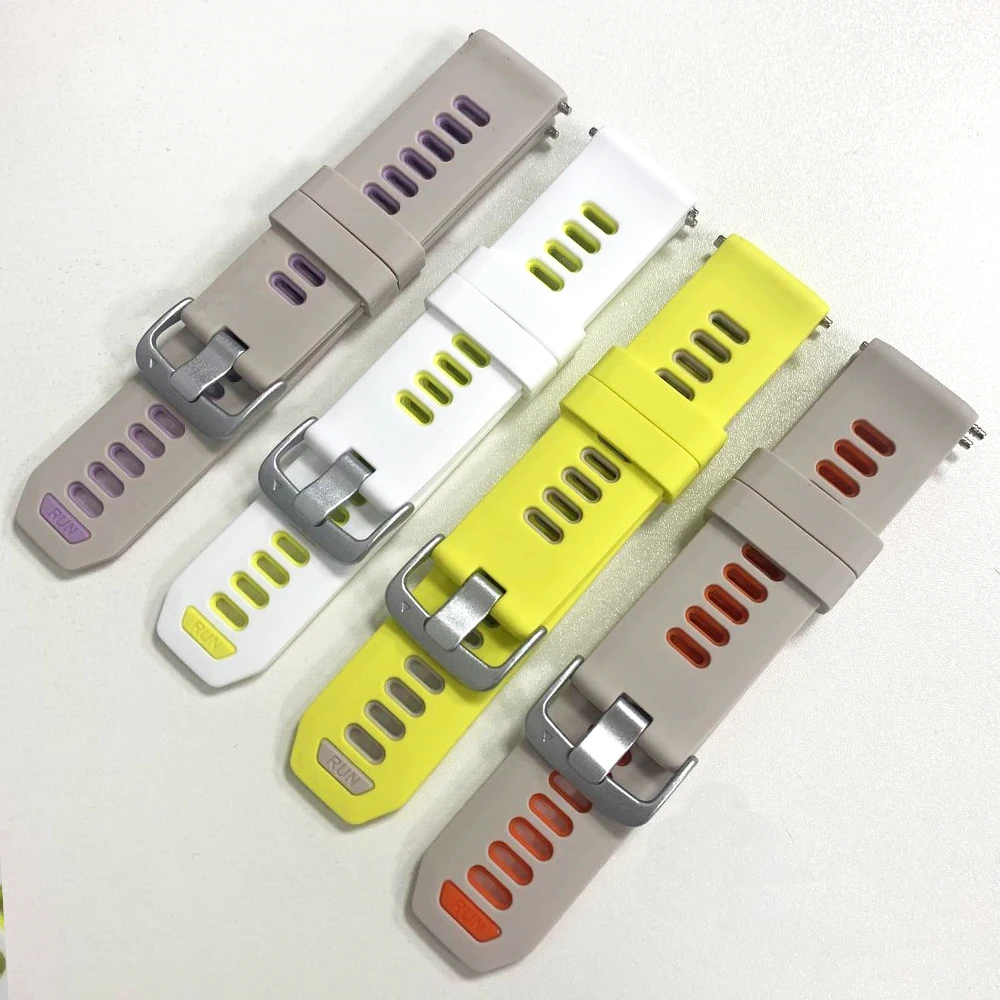 Correa RUN para Garmin Forerunner 970, correas de reloj oficiales para Forerunner 745/965/955/945/935, repuesto de pulsera deportiva de silicona - imagen 2